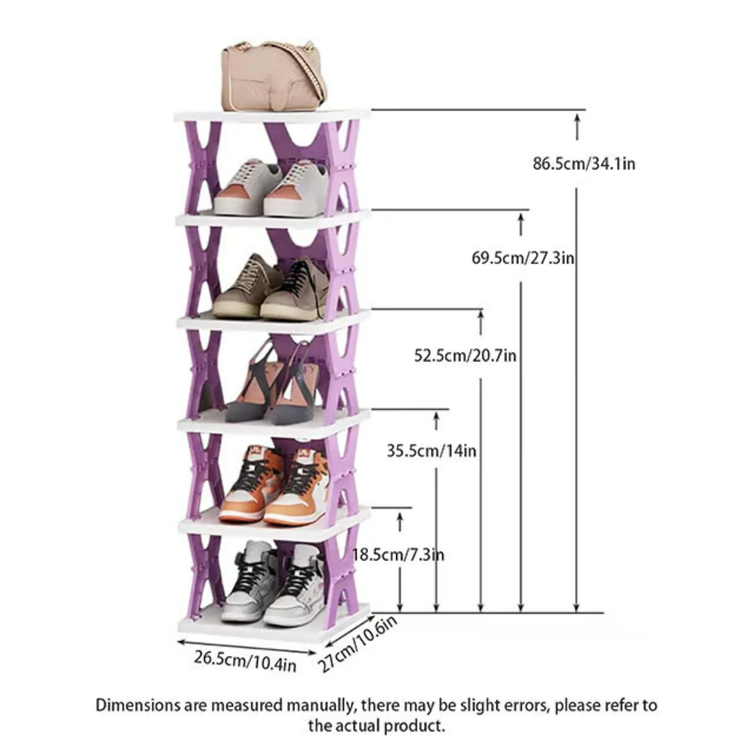 Deluxe shoe rack with 5-Year Warranty